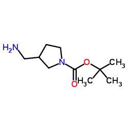 1-Boc-3-(氨甲基)吡咯烷图片