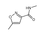 3-Isoxazolecarboxamide,N,5-dimethyl-(6CI,8CI,9CI) picture