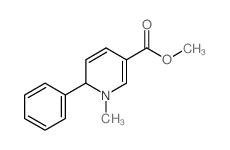 3-Pyridinecarboxylicacid, 1,6-dihydro-1-methyl-6-phenyl-, methyl ester Structure