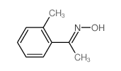 Ethanone,1-(2-methylphenyl)-, oxime structure