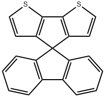 Spiro[4H-cyclopenta[2,1-b:3,4-b']dithiophene-4,9'-[9H]fluorene]结构式