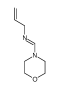 Morpholine,4-(N-allylformimidoyl)- (8CI)结构式