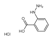 2-carboxyphenylhydrazine hydrochloride结构式