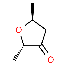 trans-dimethyl-2,5-dihydrofuran-3(2H)-one structure