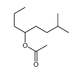 Acetic acid 4-methyl-1-propylpentyl ester结构式