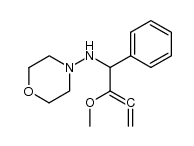1-N-morpholinyl-amino-1-phenyl-2-methoxybuta-2,3-diene Structure