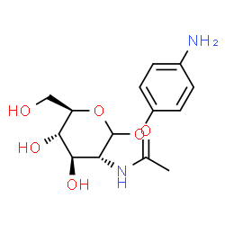 4-aminophenyl-2-acetamido-2-deoxyglucoside picture