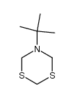 5-(2,2-dimethylpropyl)dihydro-1,3,5-dithiazine Structure