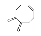 5-Cyclooctene-1,2-dione结构式