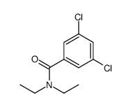 3,5-dichloro-N,N-diethylbenzamide结构式