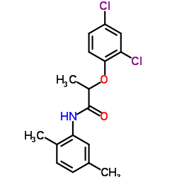 2-(2,4-Dichlorophenoxy)-N-(2,5-dimethylphenyl)propanamide Structure