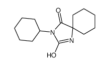 3-cyclohexyl-1,3-diazaspiro[4.5]decane-2,4-dione Structure