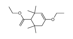 ethoxyethoxy vinyl tetramethyl cyclohexene Structure