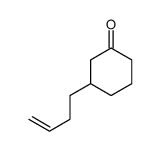 3-but-3-enylcyclohexan-1-one Structure