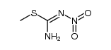 3-nitro-2-methylisothiourea Structure