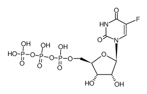 5-fluorouridine 5'-triphosphate结构式