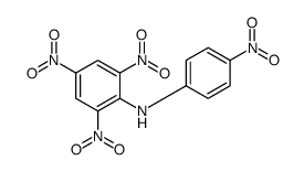 2,4,6-trinitro-N-(4-nitrophenyl)aniline结构式