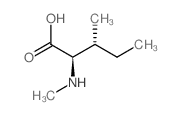 N-Methyl-D-isoleucine Structure