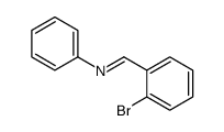 1-(2-bromophenyl)-N-phenylmethanimine Structure