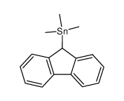 9-fluorenyltrimethylstannane Structure