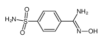 4-hydroxycarbamimidoyl-benzenesulfonic acid amide Structure