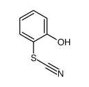 (2-hydroxyphenyl) thiocyanate Structure