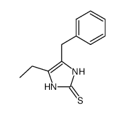 4-benzyl-5-ethyl-1,3-dihydroimidazole-2-thione Structure