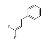 3,3-difluoroprop-2-enylbenzene Structure