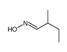 (E)-2-methylbutanal oxime结构式