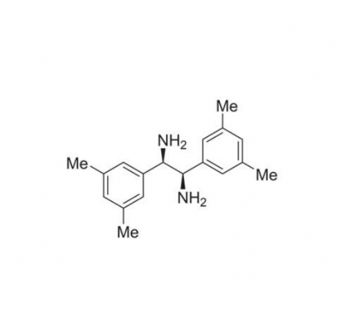 (1R,2R)-1,2-bis(3,5-dimethylphenyl)ethane-1,2-diamine structure