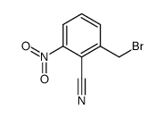 6-(bromomethyl)-2-nitrobenzenecarbonitrile Structure