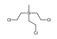 tris(2-chloroethyl)-methylsilane结构式