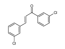 1,3-bis(3-chlorophenyl)prop-2-en-1-one Structure