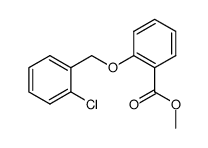 2-(2-chloro-benzyloxy)benzoic acid methyl ester结构式