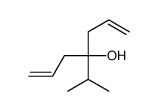 4-propan-2-ylhepta-1,6-dien-4-ol结构式