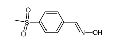 4-(methylsulfonyl)benzaldehyde oxime结构式