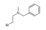 N-benzyl-2-bromo-N-methylethanamine Structure