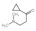 1-cyclopropyl-3-dimethylamino-propan-1-one Structure