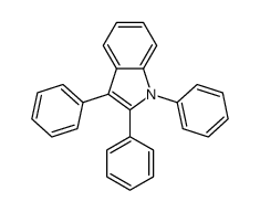 1,2,3-triphenylindole结构式