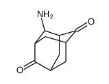 4-Aminotricyclo[3.3.1.13,7]decane-2,6-dione Structure