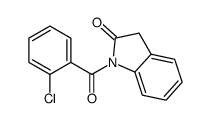 1-(2-chlorobenzoyl)-3H-indol-2-one结构式
