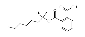 Phthalic acid hydrogen 1-[(1R)-1-methylheptyl] ester picture