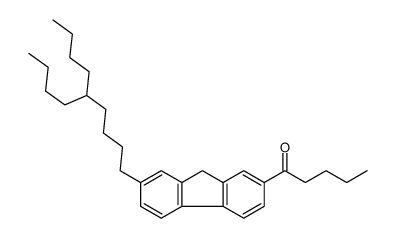 1-[7-(5-butylnonyl)-9H-fluoren-2-yl]pentan-1-one Structure