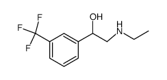 α-[(Ethylamino)methyl]-3-(trifluoromethyl)benzyl alcohol structure