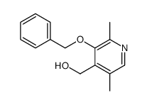 (2,5-dimethyl-3-phenylmethoxypyridin-4-yl)methanol Structure