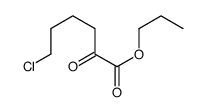 propyl 6-chloro-2-oxohexanoate Structure