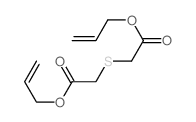 ACETIC ACID, THIODI-, DIALLYL ESTER结构式