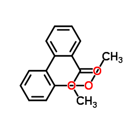 methyl 2-(2-methoxyphenyl)benzoate Structure