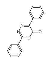 2,5-diphenyl-1,3,4-oxadiazin-6-one Structure