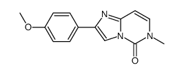 2-(4-methoxyphenyl)-6-methylimidazo[1,2-c]pyrimidin-5-one结构式